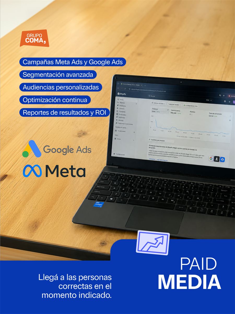 Paid Media — Grupo COMA